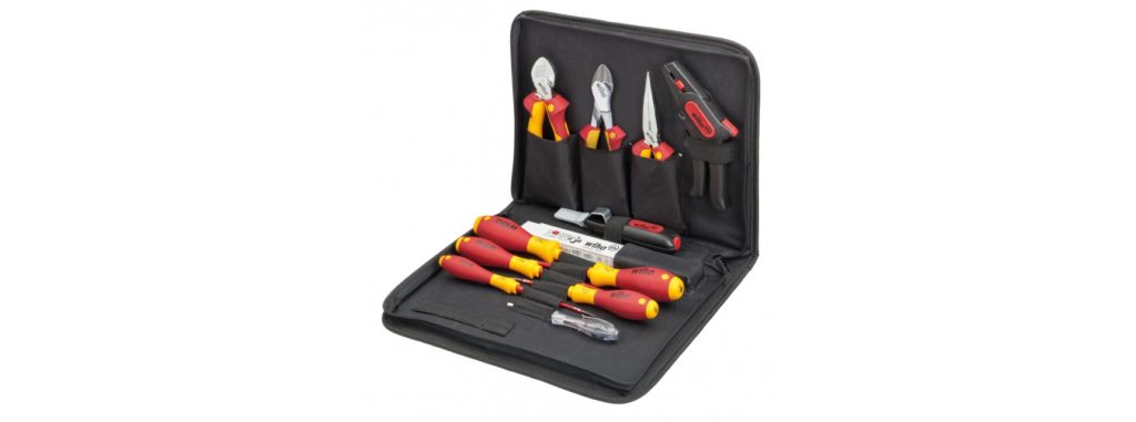 WIHA 9300 025 Tool Set Electrician Mixed 12 Pcs In Bag CEGROUP