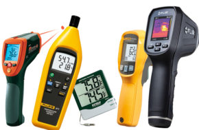 Thermometer & Humidity Testers : Contact & Non Contact