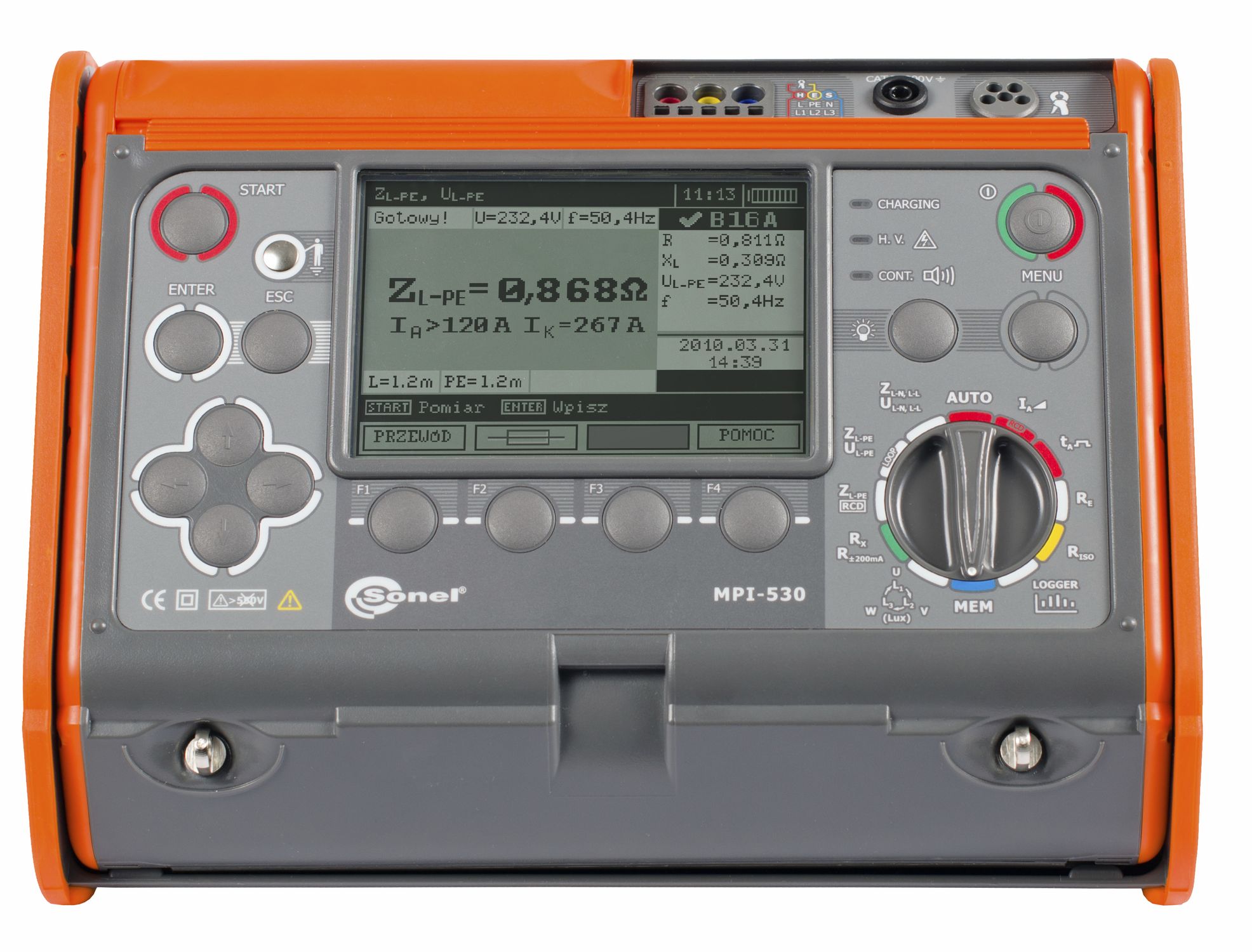 Sonel MPI-530: Multifunction Electrical Installations Meter