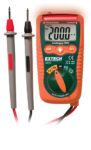 Extech DM220: Mini Pocket MultiMeter with Non-Contact Voltage Detector