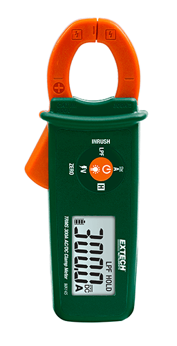 Extech MA145: True RMS 300A AC/DC Clamp Meter