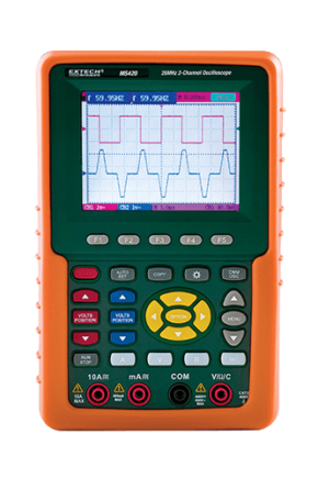 Extech MS420: 20MHz 2-Channel Digital Scopemeter