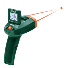 Extech IR320: Dual Laser IR Thermometer - CEGROUP
