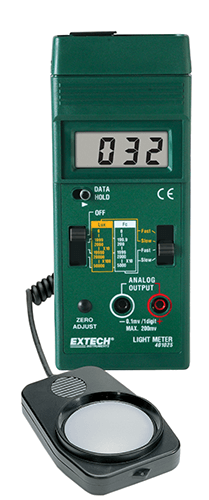 Extech 401025: Foot Candle/Lux Light Meter