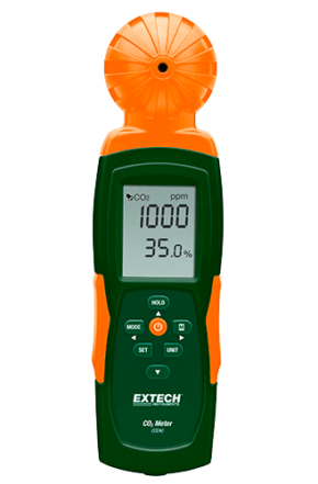 Extech CO240: Indoor Air Quality, Carbon Dioxide (CO2)