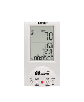 Extech CO50: Desktop CO (Carbon Monoxide) Monitor