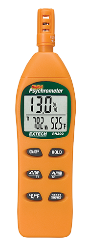 Extech RH300: Hygro-Thermometer Psychrometer
