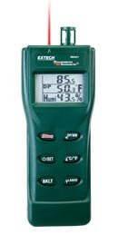 Extech RH401: Digital Psychrometer + InfraRed Thermometer