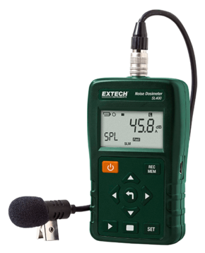 Extech SL400: Personal Noise Dosimeter with USB Interface