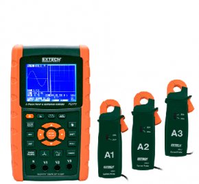 Extech PQ3470-2: 200A Datalogging Power Analyzer Kit