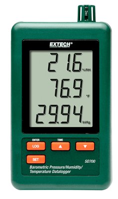 Extech SD700: Barometric Pressure/Humidity/Temperature Datalogger