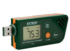 Extech TH30: USB Dual Temperature Datalogger