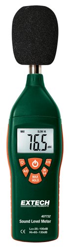 Extech 407732: Low/High Range Sound Level Meter
