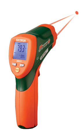 Extech 42511: Dual Laser InfraRed Thermometer