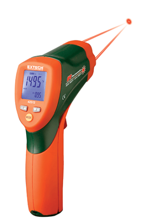 Extech 42512: Dual Laser InfraRed Thermometer