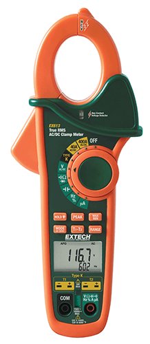 Extech EX613: 400A Dual Input AC/DC Clamp Meter + NCV
