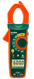 Extech EX655: 600A True RMS AC/DC Clamp Meter + NCV