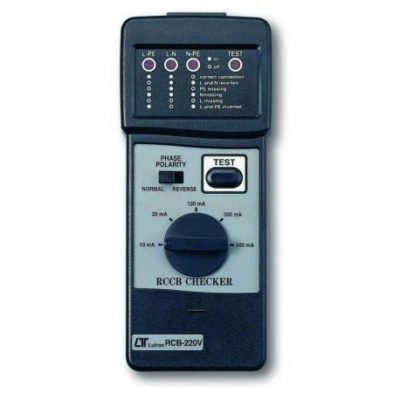 Lutron RCB-220: RCCB CHECKER, 220 V