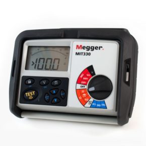 Megger MIT330 : 250 V, 500 V insulation tester