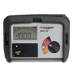 Megger MIT310: 250V, 500V,1000V Insulation Tester