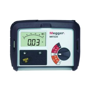 Megger MIT320 : 250 V, 500 V insulation tester
