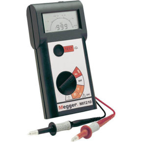 Megger MIT210 :  1000 V Insulation and continuity tester