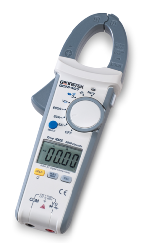 GW Instek GCM-407: Digital Clamp Meter with True RMS Measurement