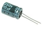 10μF 250V Electrolytic Capacitor
