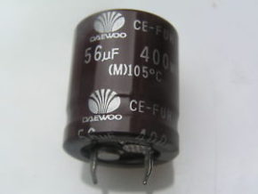 56μF 400V Electrolytic Capacitor