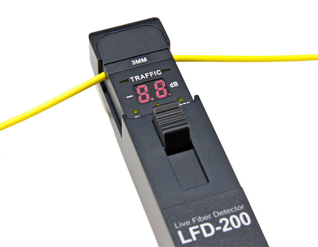 EXFO EXFO LFD-201 Sm MM Live Fibre Détecteur LFD-200 LDF200 Lfd 200 201 