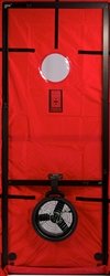 TEC MINNEAPOLIS MINI-FAN: BLOWER DOOR WITH DG-1000