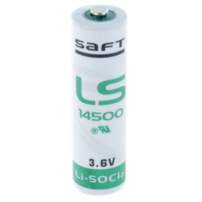 SAFT LS14500: Lithium 3.6V 1800MAH SIZE AA