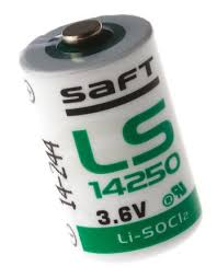 SAFT LS14250: Lithium 3.6V 790MAH