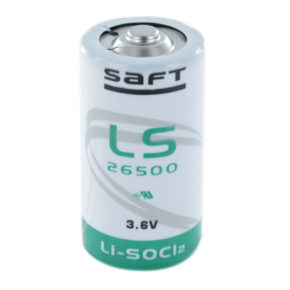 SAFT LS26500: Lithium 3.6V 7700MAH  SIZE C