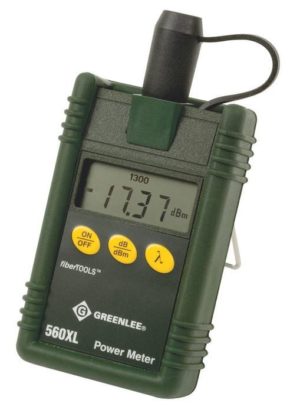 GREENLEE 560XL :  FIBER OPTIC POWER METER
