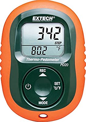Extech PD20: Thermo-Pedometer