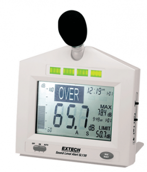 Extech SL130W: Sound Level Alert with Alarm