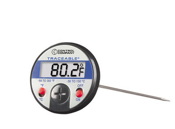 Gilson MA-342: Traceable® Ultra™ Jumbo-Display Dial Thermometer, -58°—302°F (-50°—150°C) Accuracy ±0.3°C