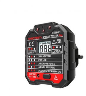 Habotest HT106D: Digital Display Ground Socket Tester