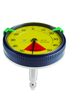 Mitutoyo 2960F Back Plunger Dial Indicator 0-1mm .001mm 
