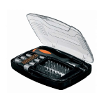 Black+Decker A7062-XJ: Ratchet Screwdriver Set (40 pcs)