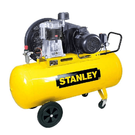 Stanley - Compresseur vertical bi-cylindre 90L 3HP 2,2kW 10bar