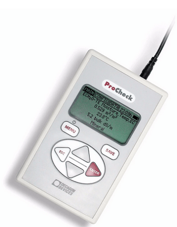 Meter PROCHECK: Sensor Readout and Storage System for Teros 10 Probe